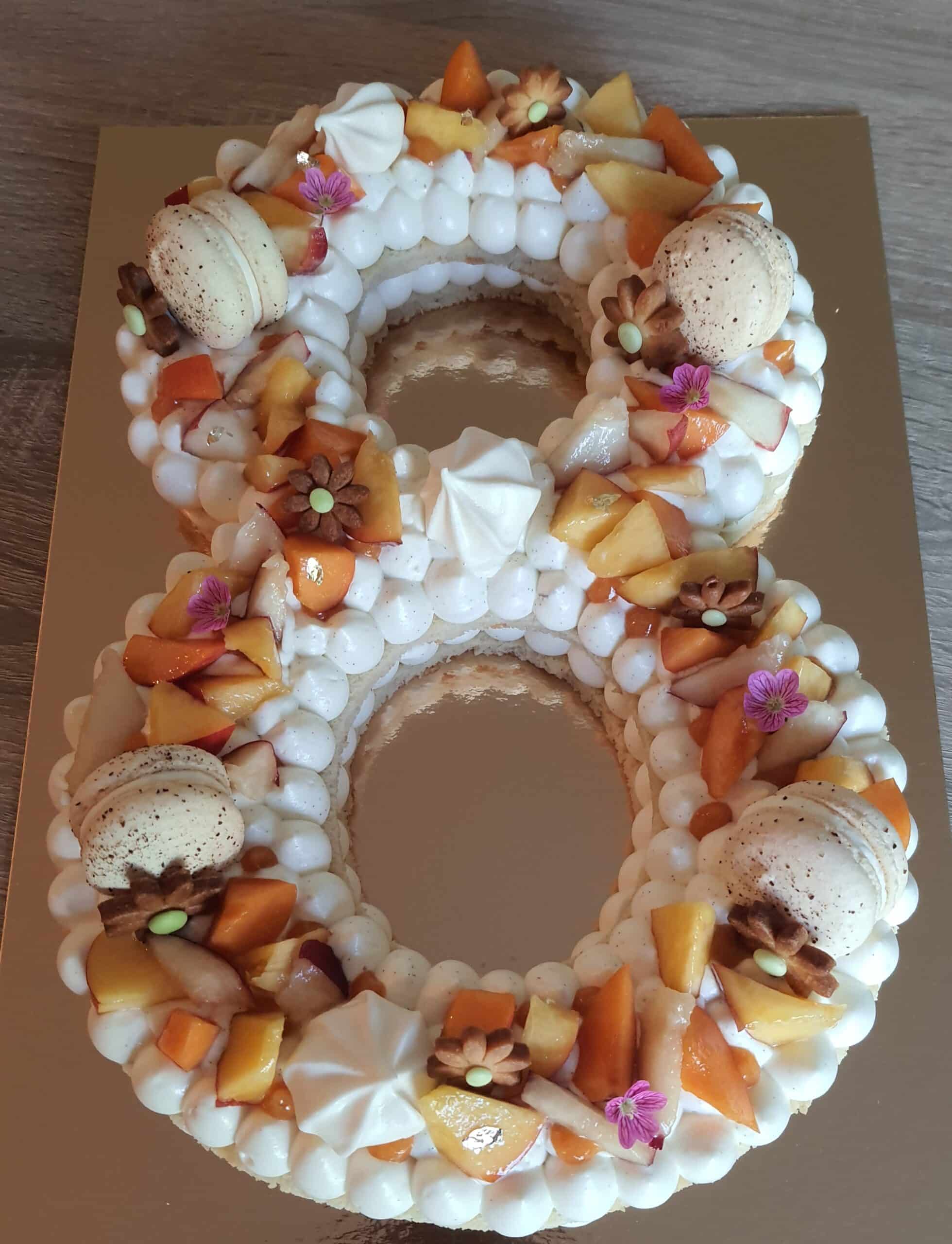 Lire la suite à propos de l’article Number Cake <br> Vanille Fruits Jaunes